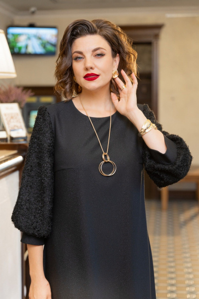 Платье VI ORO VR-1236 черный - фото 9