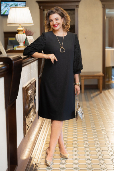 Платье VI ORO VR-1236 черный - фото 5