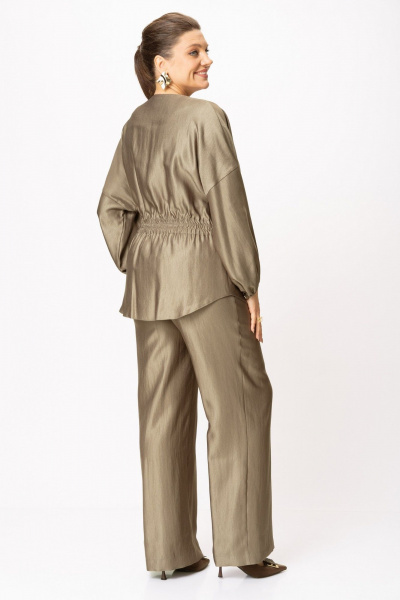 Брюки, жакет Bonna Image 1009/1 бежевый - фото 8