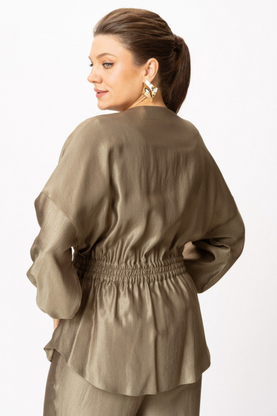 Брюки, жакет Bonna Image 1009/1 бежевый - фото 7