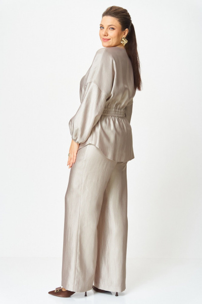 Брюки, жакет Bonna Image 1009/1 молочный - фото 8