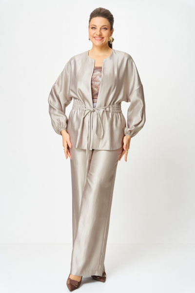 Брюки, жакет Bonna Image 1009/1 молочный - фото 1