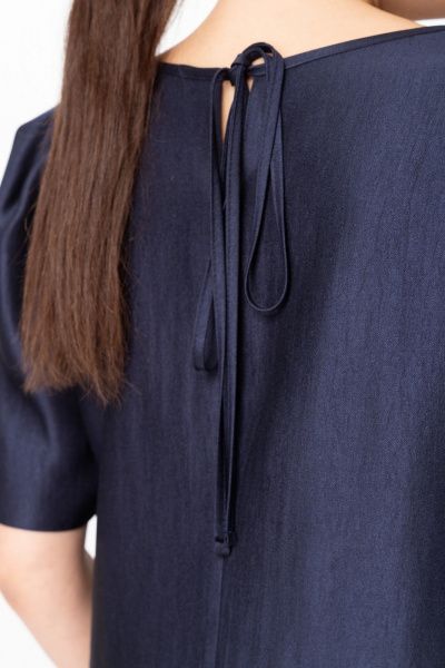 Блуза, брюки Bonna Image 1013/3 синий-черный - фото 4