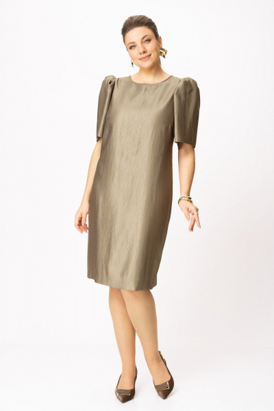 Платье Bonna Image 1015/1 бежевый - фото 3