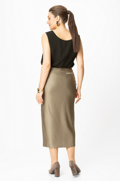 Жакет, юбка Bonna Image 1016/1 бежевый - фото 13