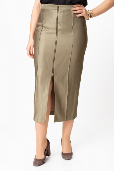 Жакет, юбка Bonna Image 1016/1 бежевый - фото 10