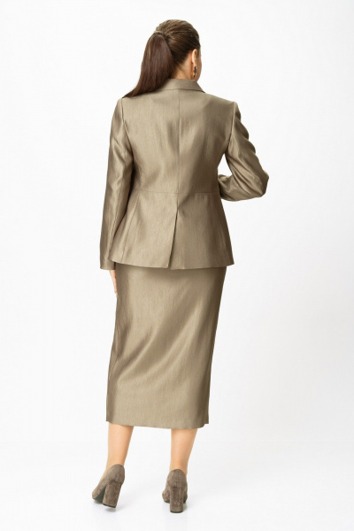 Жакет, юбка Bonna Image 1016/1 бежевый - фото 5