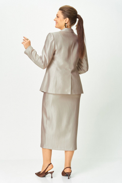 Жакет, юбка Bonna Image 1016/2 молочный - фото 9