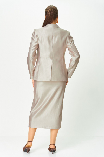 Жакет, юбка Bonna Image 1016/2 молочный - фото 7