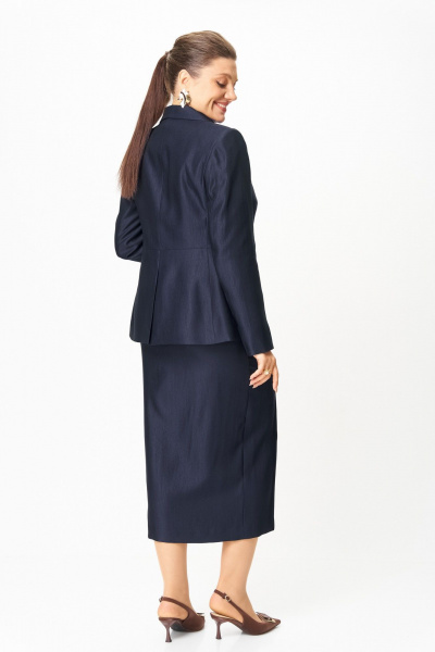 Жакет, юбка Bonna Image 1016/3 синий - фото 6