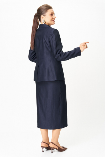 Жакет, юбка Bonna Image 1016/3 синий - фото 4