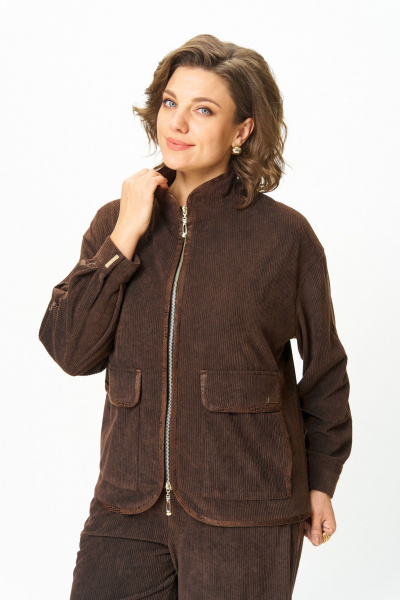 Брюки, бомбер Bonna Image 1017/1 коричневый - фото 9