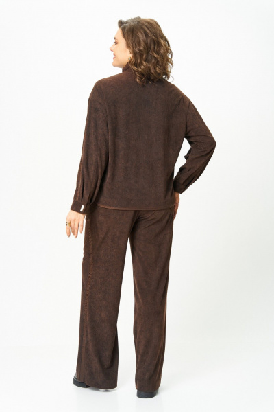 Брюки, бомбер Bonna Image 1017/1 коричневый - фото 6