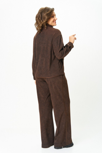 Брюки, бомбер Bonna Image 1017/1 коричневый - фото 5