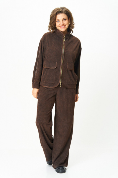 Брюки, бомбер Bonna Image 1017/1 коричневый - фото 2