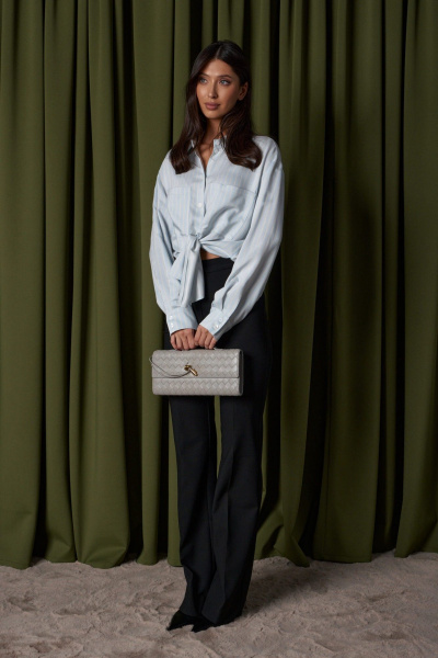 Классические брюки из косюмной ткани с стрелками ANNETE A1396 - фото 3