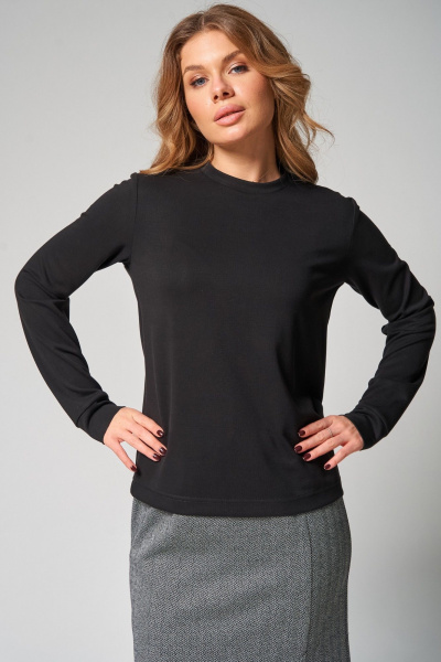 Джемпер Laikony L-583 черный - фото 3