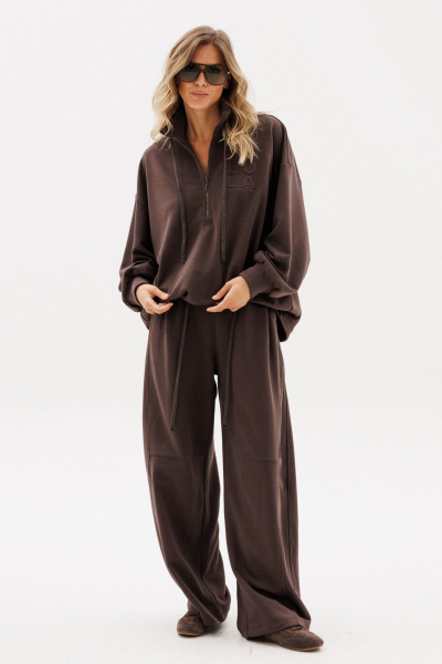 Брюки, джемпер EOLA 2895 шоколад - фото 17