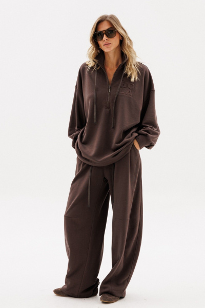 Брюки, джемпер EOLA 2895 шоколад - фото 15