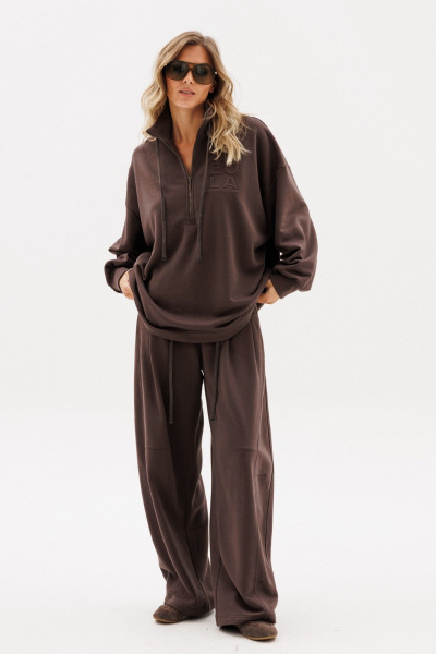 Брюки, джемпер EOLA 2895 шоколад - фото 14