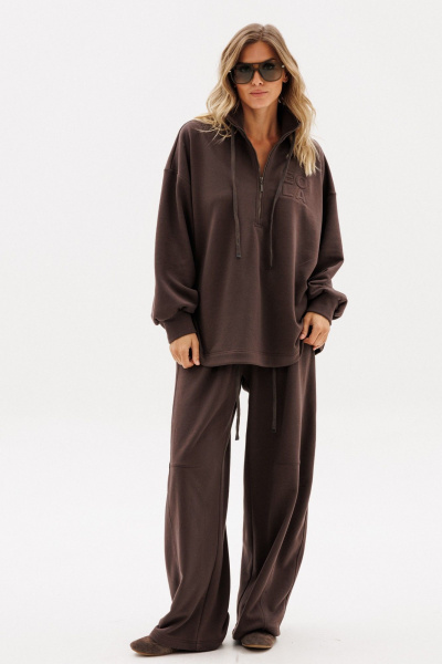 Брюки, джемпер EOLA 2895 шоколад - фото 11