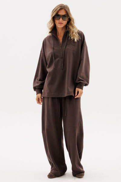 Брюки, джемпер EOLA 2895 шоколад - фото 10