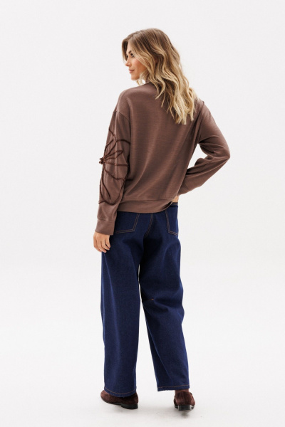 Брюки EOLA 2897.3 темно-синий - фото 3