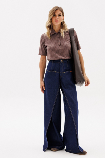 Брюки EOLA 2898.4 темно-синий - фото 1