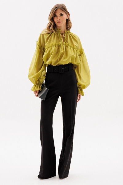 Брюки EOLA 2925.2 черный_меланж - фото 3