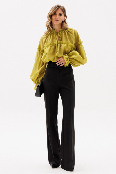 Брюки EOLA 2925.2 черный_меланж - фото 1