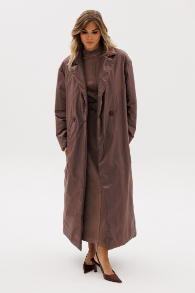 Пальто EOLA 2926.2 какао - фото 7