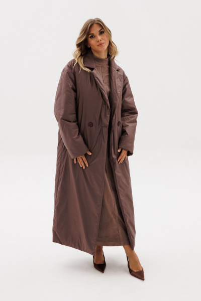 Пальто EOLA 2926.2 какао - фото 5