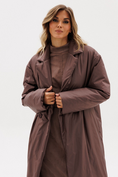 Пальто EOLA 2926.2 какао - фото 3