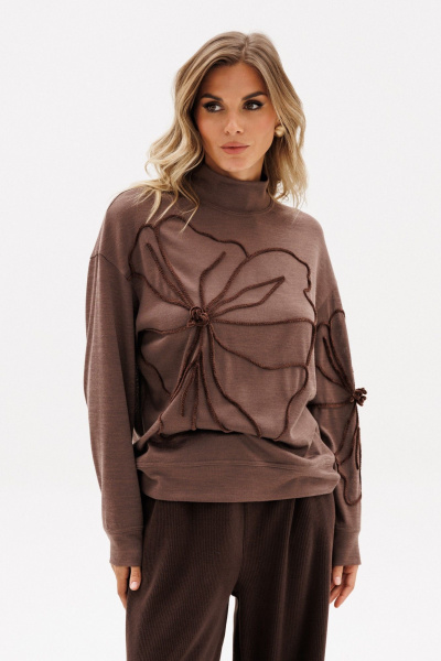 Джемпер EOLA 2930.2 шоколад - фото 1