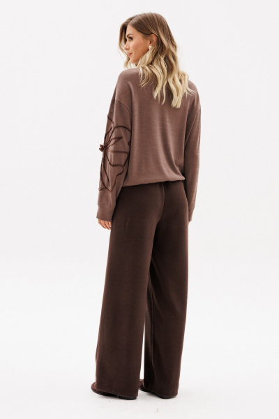 Джемпер EOLA 2930.2 шоколад - фото 4