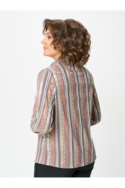 Блуза Zlata 4459 терракотовый - фото 6