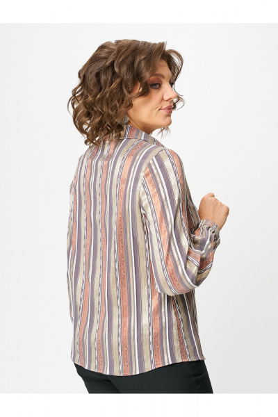 Блуза Zlata 4459 терракотовый - фото 5