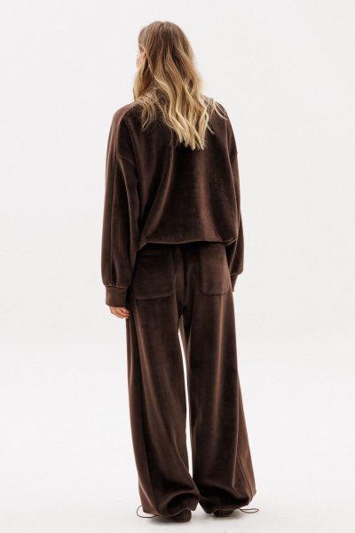 Брюки, джемпер EOLA 2950 темный-шоколад - фото 10