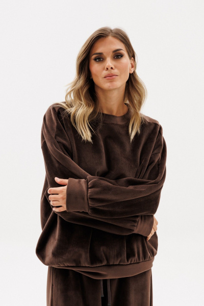 Брюки, джемпер EOLA 2950 темный-шоколад - фото 8