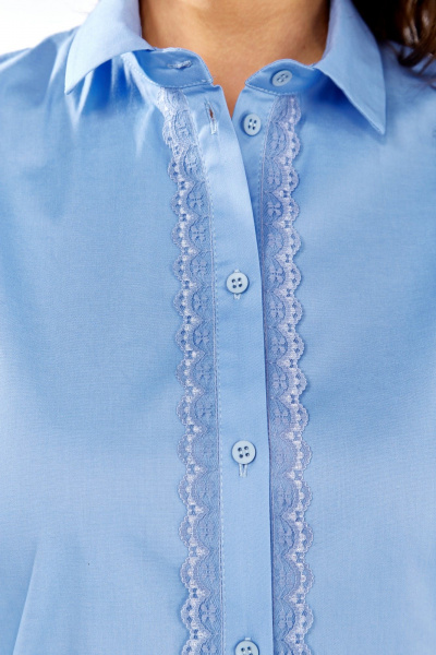 Рубашка Avenue 0332-1 голубой - фото 7