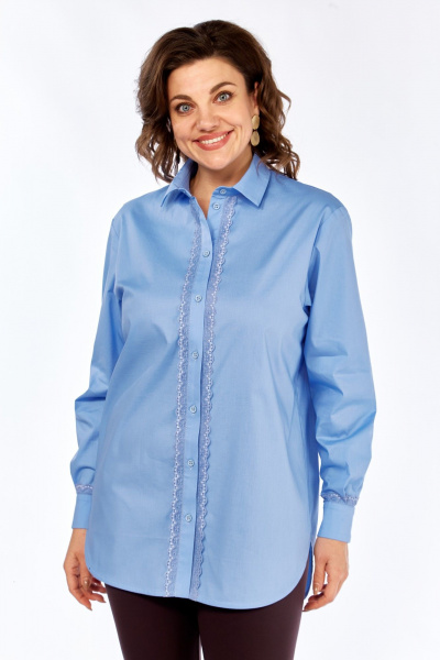 Рубашка Avenue 0332-1 голубой - фото 1