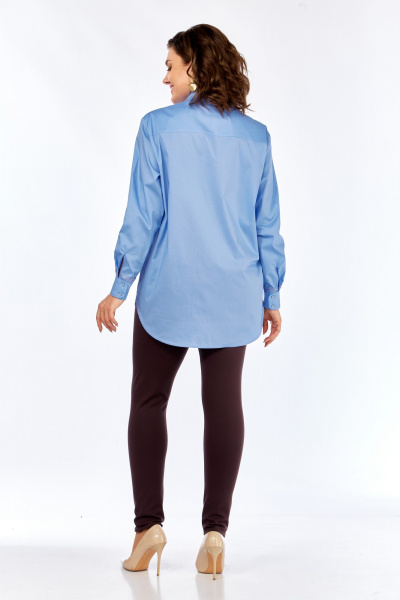 Рубашка Avenue 0332-1 голубой - фото 2