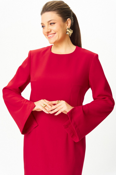 Платье Bonna Image 1011/1 красный - фото 2