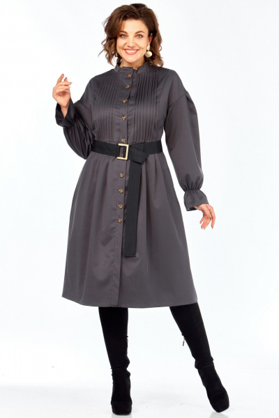 Платье Celentano lite 5060 графит - фото 8