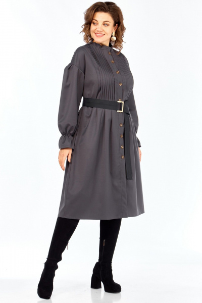 Платье Celentano lite 5060 графит - фото 5