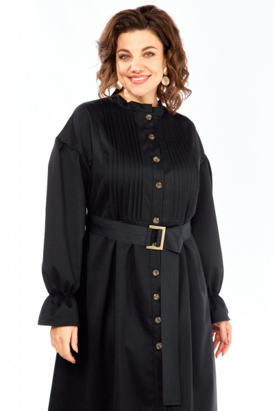 Платье Celentano lite 5060 черный - фото 8