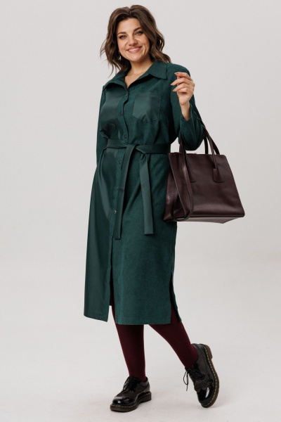 Платье Anelli 1726 яблочный_трайфл - фото 8