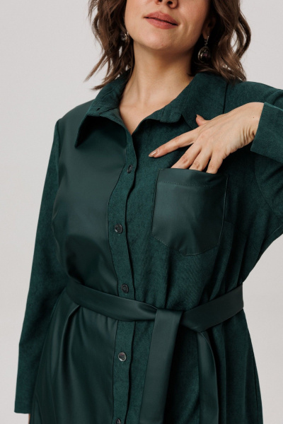 Платье Anelli 1726 яблочный_трайфл - фото 7