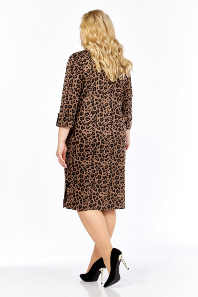 Платье СиБон 0374 леопард - фото 4