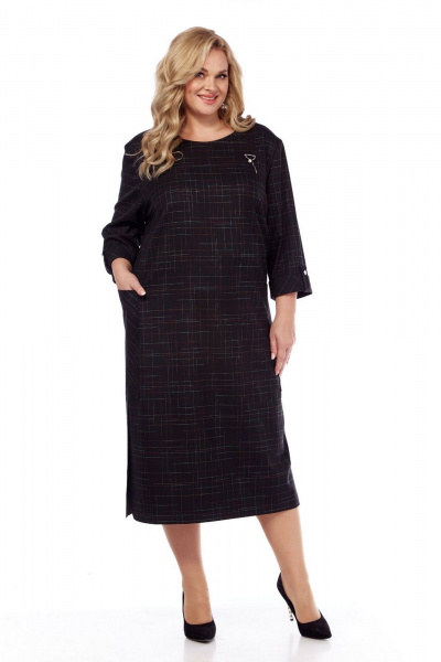 Платье СиБон 0229 черный - фото 1
